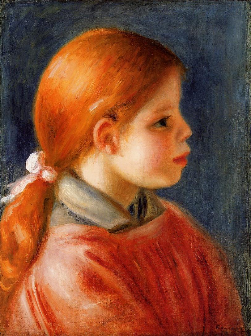 Head of a young woman 1888